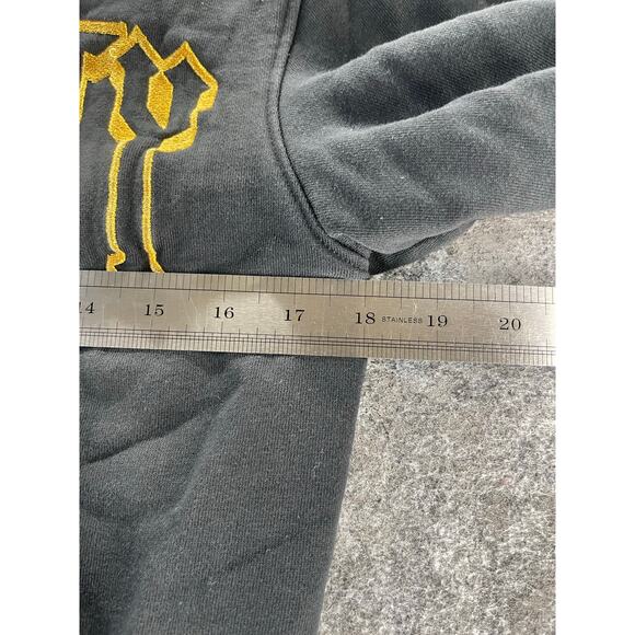H&M Divided Black Unreality Crew Neck Graphic Pullover Sweatshirt Women's XS - Picture 6 of 9